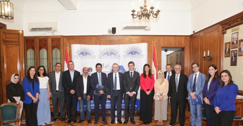 جمعية رجال أعمال إسكندرية تستقبل البنك الدولي لمُناقشة استراتيجيات التعاون